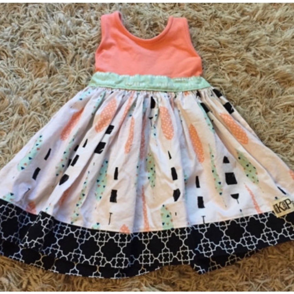 KPea Feather Dress
